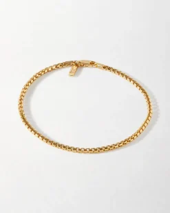 Edge of Ember Chain | Style | Mini Rolo Bracelet - Gold