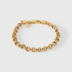 Edge of Ember Chain | Style | Mini Rolo Bracelet - Gold
