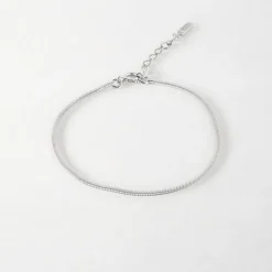 Edge of Ember Chain | Style | Mini Rolo Bracelet - Silver