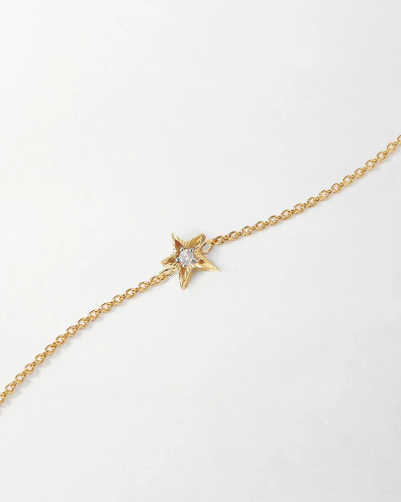 Edge of Ember Studs | Style | North Star Diamond Earrings - Yellow Gold