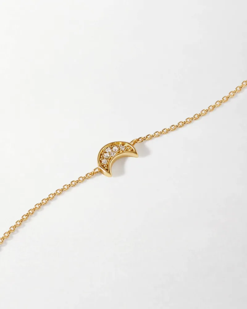 Edge of Ember Solid Gold & Diamonds | Style | North Star Diamond Necklace - Yellow Gold