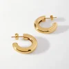 Edge of Ember Chain | Style | Paperclip Chain Necklace - Gold