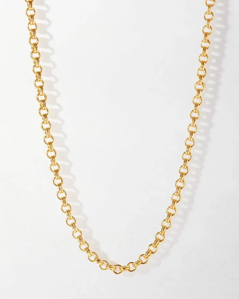 Edge of Ember Style | Rolo Chain Bracelet - Gold