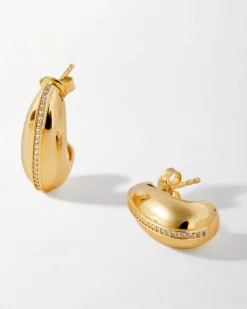 Edge of Ember Chain | Style | Rounded Box Chain Necklace - Gold