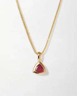 Edge of Ember Piercing | Huggies | Ruby Pavé Huggie Earrings