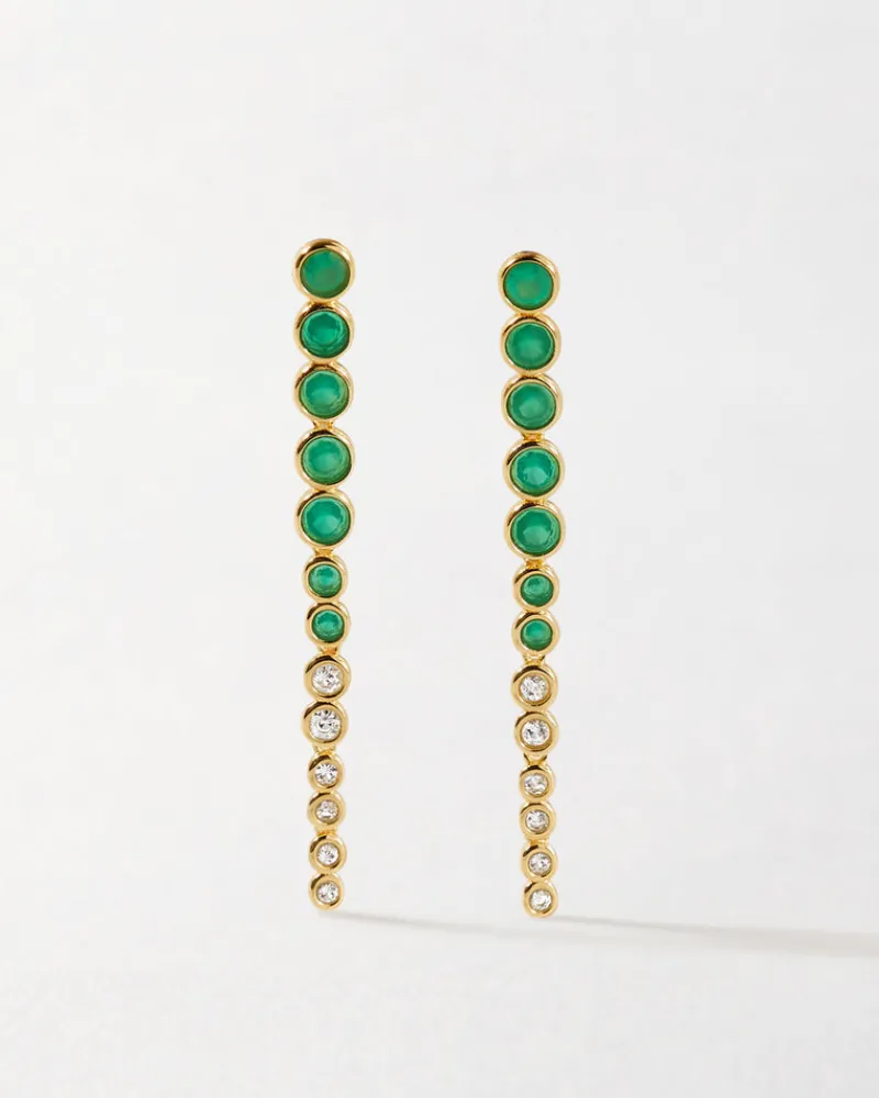 Edge of Ember All Rings | May Birthstone Jewellery | Serena Green Onyx Ring