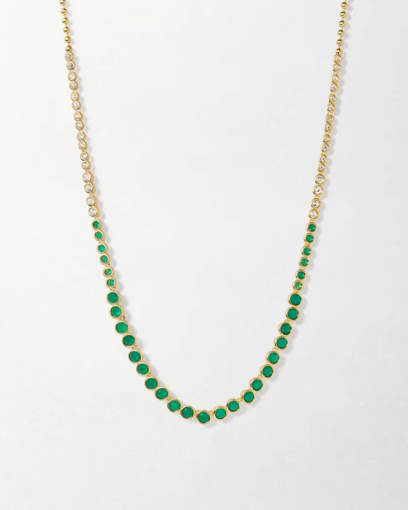 Edge of Ember Style | May Birthstone Jewellery | Serena Tennis Bracelet