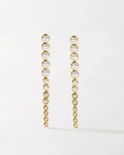 Edge of Ember Style | May Birthstone Jewellery | Serena Tennis Green & White Bracelet