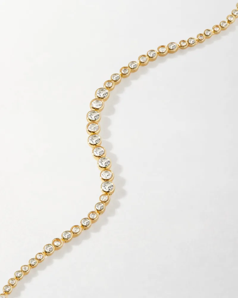 Edge of Ember Style | Drop | Serena Tennis White Drop Earrings