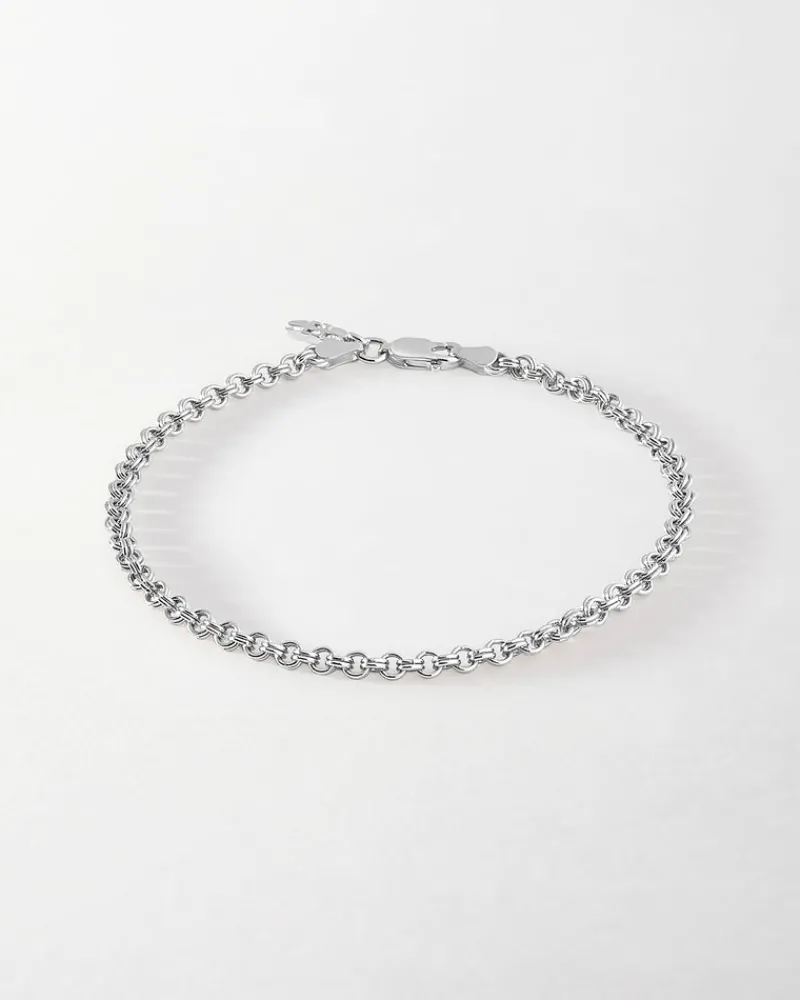 Edge of Ember Chain | Style | Snake Chain Necklace - Silver