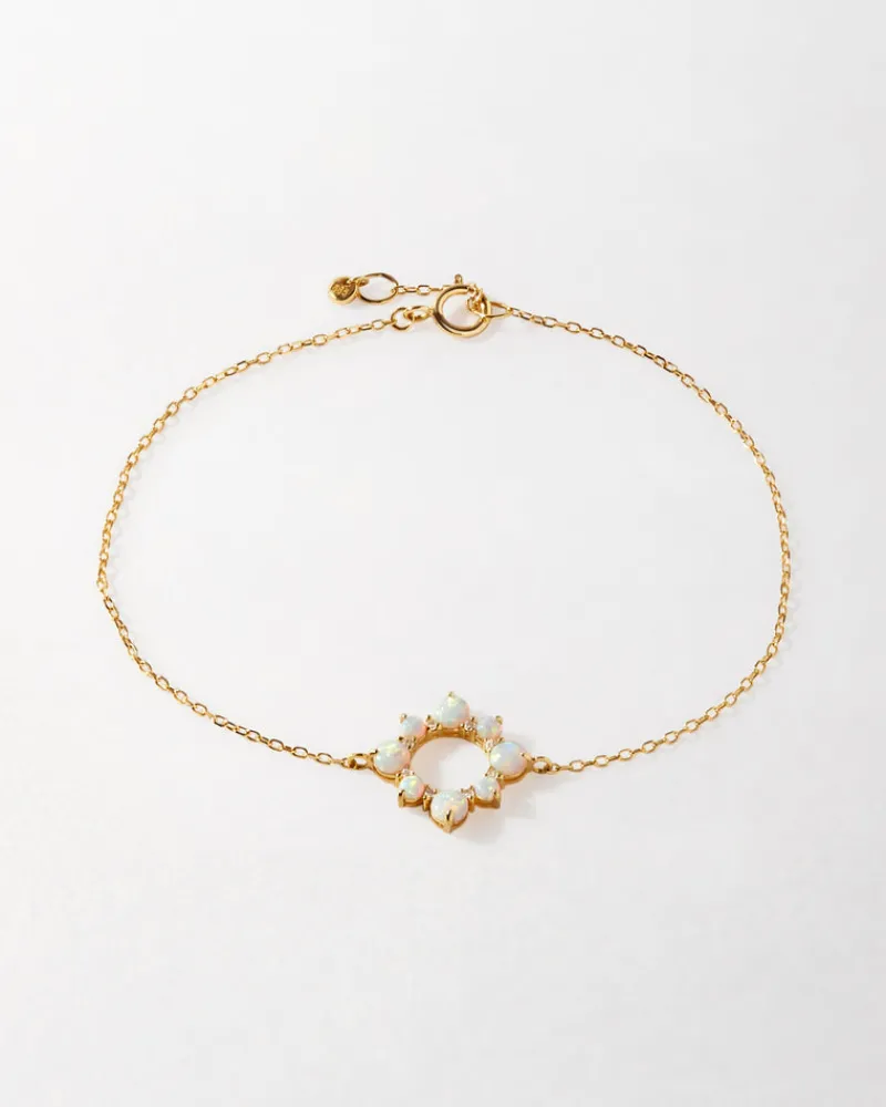 Edge of Ember Solid Gold & Diamonds | Style | Solar Opal Necklace
