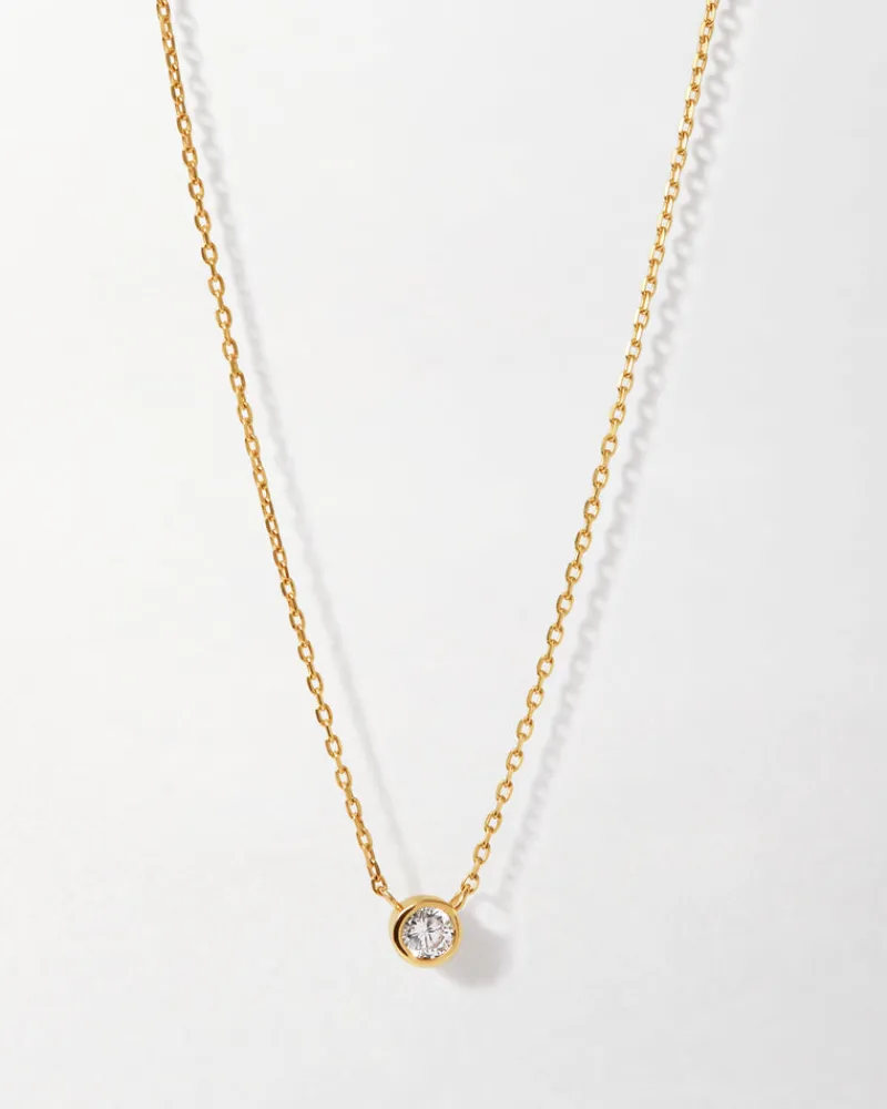 Edge of Ember Style | Solitaire Diamond Bracelet - Yellow Gold
