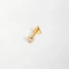Edge of Ember Piercing | Studs | Sun Ray Diamond Piercing Earring