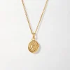Edge of Ember Style | Textured Malachite Necklace - Gold
