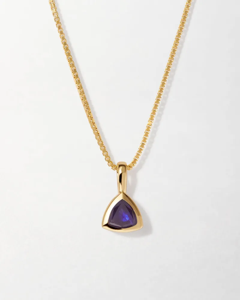 Edge of Ember Birthstones And Zodiac | Engravable | Virgo Zodiac Necklace