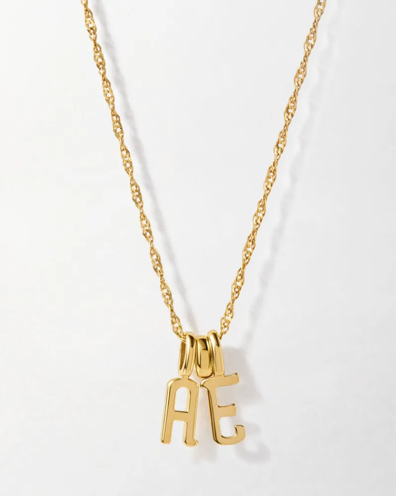 Edge of Ember Solid Gold & Diamonds | Initial | Your Heart Diamond Necklace